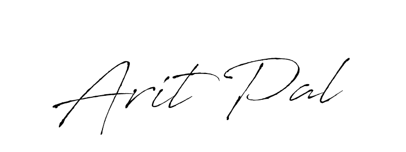 You can use this online signature creator to create a handwritten signature for the name Arit Pal. This is the best online autograph maker. Arit Pal signature style 6 images and pictures png