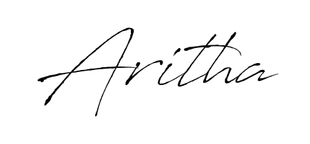 Express your personality with a custom Aritha signature crafted with Antro_Vectra typography. Free transparent PNG download available. Aritha signature style 6 images and pictures png