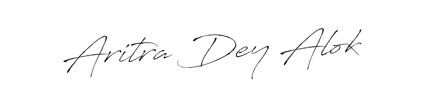 Make a beautiful signature design for name Aritra Dey Alok. With this signature (Antro_Vectra) style, you can create a handwritten signature for free. Aritra Dey Alok signature style 6 images and pictures png
