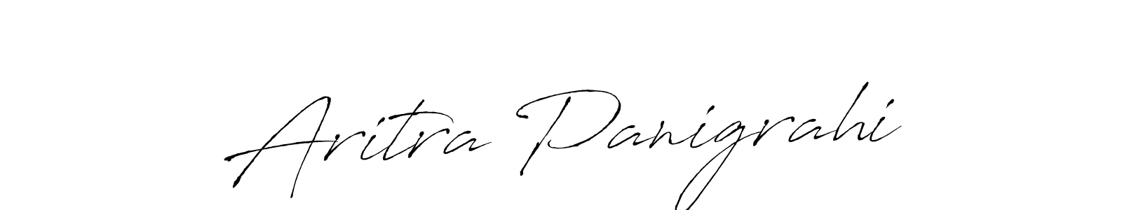 How to make Aritra Panigrahi signature? Antro_Vectra is a professional autograph style. Create handwritten signature for Aritra Panigrahi name. Aritra Panigrahi signature style 6 images and pictures png