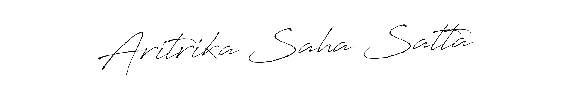 Design your own signature with our free online signature maker. With this signature software, you can create a handwritten (Antro_Vectra) signature for name Aritrika Saha Satta. Aritrika Saha Satta signature style 6 images and pictures png