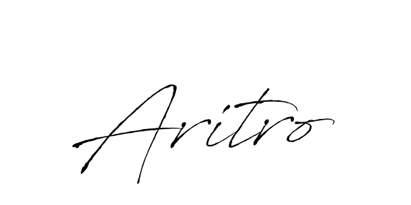 How to make Aritro signature? Antro_Vectra is a professional autograph style. Create handwritten signature for Aritro name. Aritro signature style 6 images and pictures png