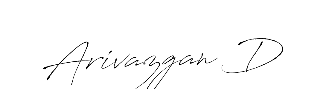 You should practise on your own different ways (Antro_Vectra) to write your name (Arivazgan D) in signature. don't let someone else do it for you. Arivazgan D signature style 6 images and pictures png