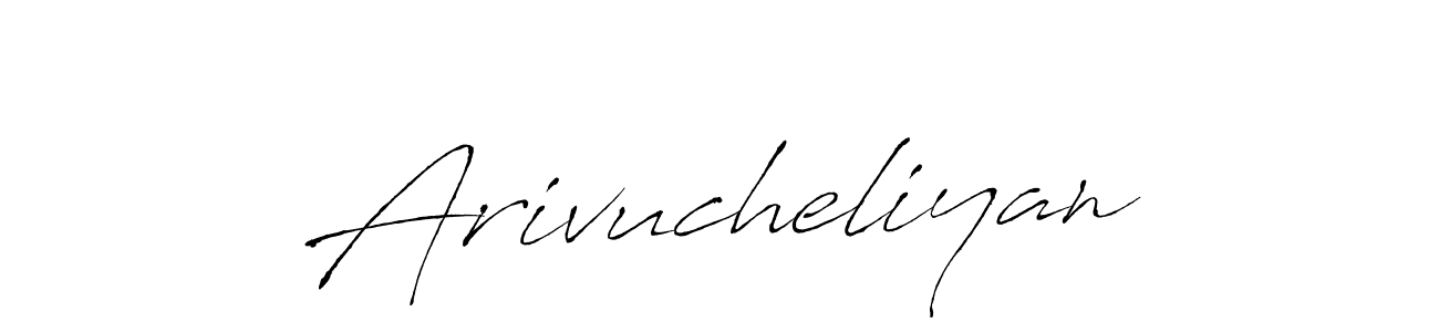 How to make Arivucheliyan name signature. Use Antro_Vectra style for creating short signs online. This is the latest handwritten sign. Arivucheliyan signature style 6 images and pictures png