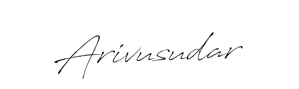 You should practise on your own different ways (Antro_Vectra) to write your name (Arivusudar) in signature. don't let someone else do it for you. Arivusudar signature style 6 images and pictures png