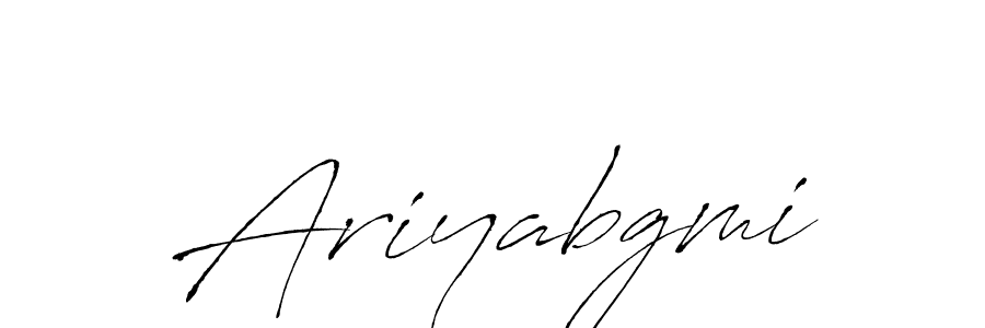 Also You can easily find your signature by using the search form. We will create Ariyabgmi name handwritten signature images for you free of cost using Antro_Vectra sign style. Ariyabgmi signature style 6 images and pictures png
