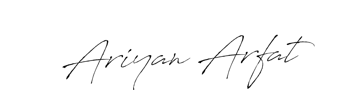 How to Draw Ariyan Arfat signature style? Antro_Vectra is a latest design signature styles for name Ariyan Arfat. Ariyan Arfat signature style 6 images and pictures png