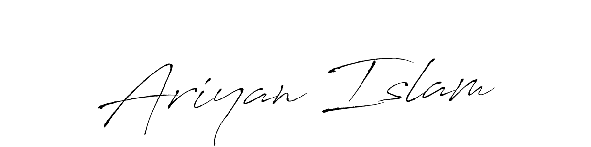 It looks lik you need a new signature style for name Ariyan Islam. Design unique handwritten (Antro_Vectra) signature with our free signature maker in just a few clicks. Ariyan Islam signature style 6 images and pictures png