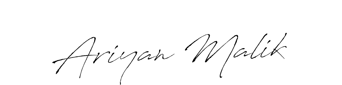 Antro_Vectra is a professional signature style that is perfect for those who want to add a touch of class to their signature. It is also a great choice for those who want to make their signature more unique. Get Ariyan Malik name to fancy signature for free. Ariyan Malik signature style 6 images and pictures png