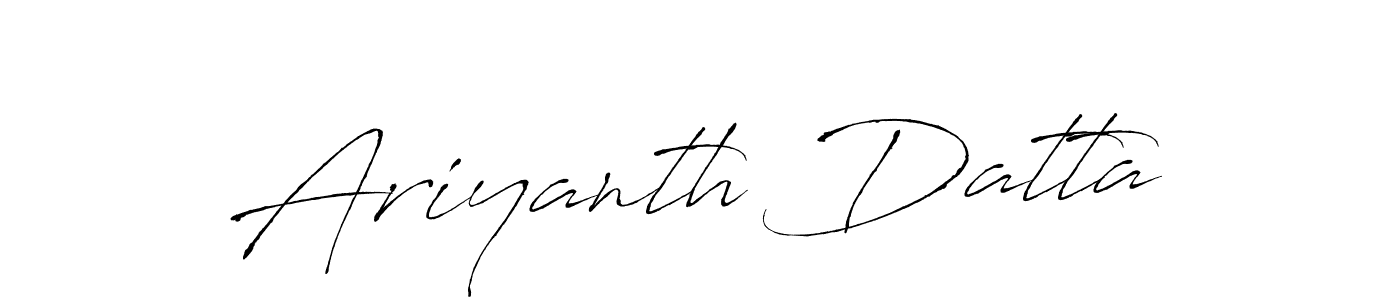 This is the best signature style for the Ariyanth Datta name. Also you like these signature font (Antro_Vectra). Mix name signature. Ariyanth Datta signature style 6 images and pictures png