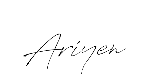 Also You can easily find your signature by using the search form. We will create Ariyen name handwritten signature images for you free of cost using Antro_Vectra sign style. Ariyen signature style 6 images and pictures png