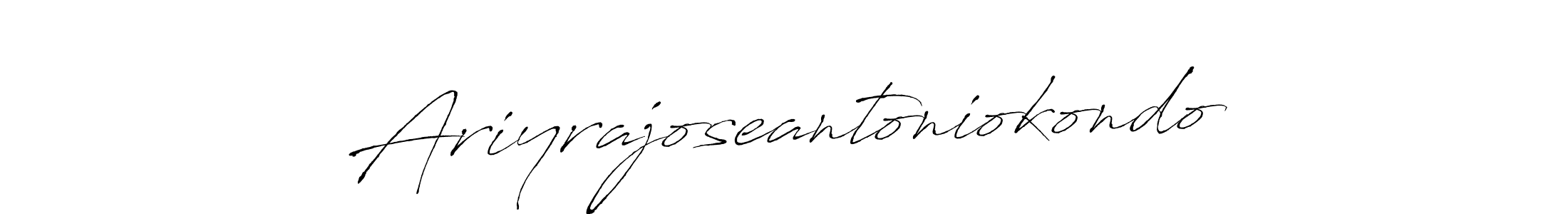 It looks lik you need a new signature style for name Ariyrajoseantoniokondo. Design unique handwritten (Antro_Vectra) signature with our free signature maker in just a few clicks. Ariyrajoseantoniokondo signature style 6 images and pictures png