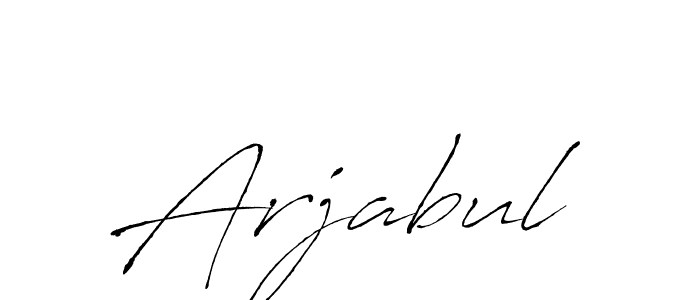 Once you've used our free online signature maker to create your best signature Antro_Vectra style, it's time to enjoy all of the benefits that Arjabul name signing documents. Arjabul signature style 6 images and pictures png