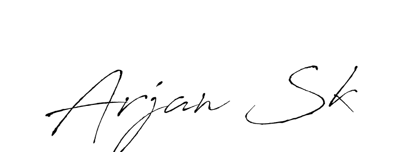 It looks lik you need a new signature style for name Arjan Sk. Design unique handwritten (Antro_Vectra) signature with our free signature maker in just a few clicks. Arjan Sk signature style 6 images and pictures png