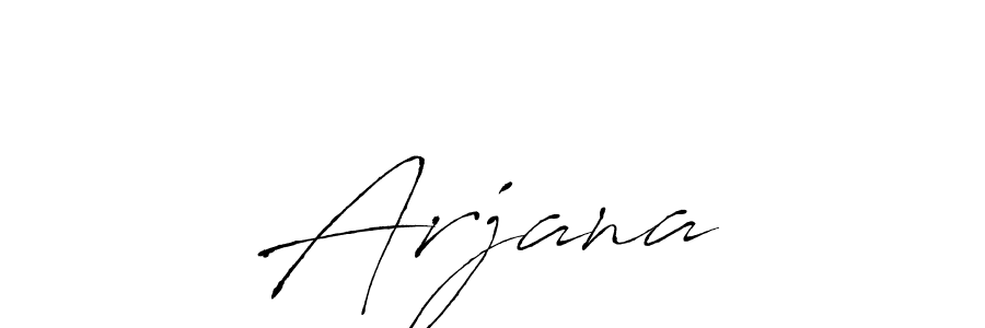 How to make Arjana♡ name signature. Use Antro_Vectra style for creating short signs online. This is the latest handwritten sign. Arjana♡ signature style 6 images and pictures png