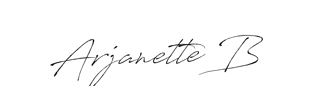 Make a beautiful signature design for name Arjanette B. Use this online signature maker to create a handwritten signature for free. Arjanette B signature style 6 images and pictures png