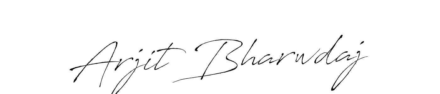 How to make Arjit Bharwdaj signature? Antro_Vectra is a professional autograph style. Create handwritten signature for Arjit Bharwdaj name. Arjit Bharwdaj signature style 6 images and pictures png