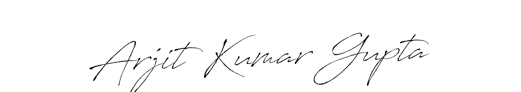 Also we have Arjit Kumar Gupta name is the best signature style. Create professional handwritten signature collection using Antro_Vectra autograph style. Arjit Kumar Gupta signature style 6 images and pictures png