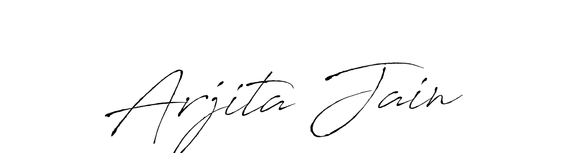 How to make Arjita Jain signature? Antro_Vectra is a professional autograph style. Create handwritten signature for Arjita Jain name. Arjita Jain signature style 6 images and pictures png