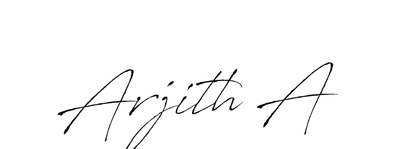 Once you've used our free online signature maker to create your best signature Antro_Vectra style, it's time to enjoy all of the benefits that Arjith A name signing documents. Arjith A signature style 6 images and pictures png