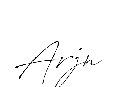 Antro_Vectra is a professional signature style that is perfect for those who want to add a touch of class to their signature. It is also a great choice for those who want to make their signature more unique. Get Arjn name to fancy signature for free. Arjn signature style 6 images and pictures png