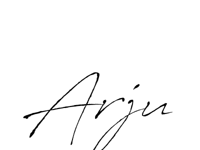 The best way (Antro_Vectra) to make a short signature is to pick only two or three words in your name. The name Arju include a total of six letters. For converting this name. Arju signature style 6 images and pictures png