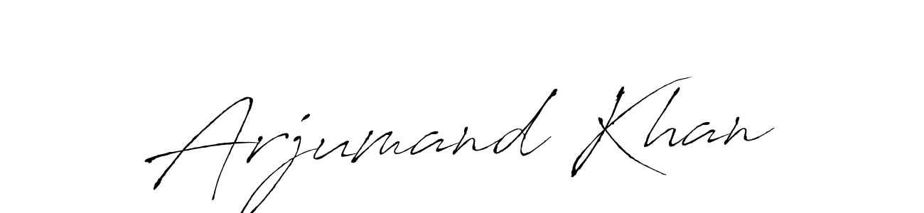 It looks lik you need a new signature style for name Arjumand Khan. Design unique handwritten (Antro_Vectra) signature with our free signature maker in just a few clicks. Arjumand Khan signature style 6 images and pictures png