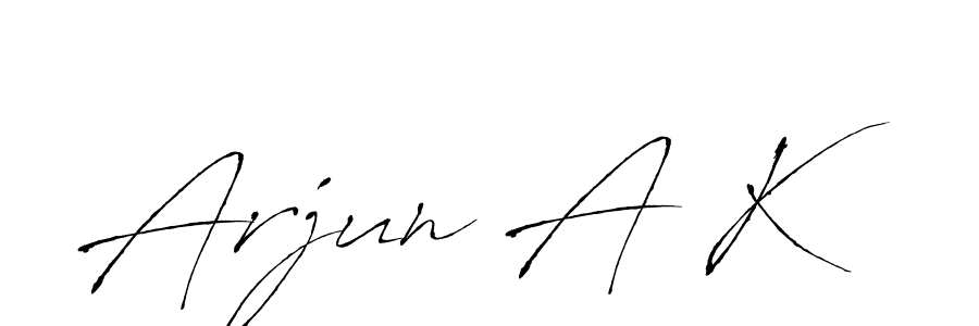 Use a signature maker to create a handwritten signature online. With this signature software, you can design (Antro_Vectra) your own signature for name Arjun A K. Arjun A K signature style 6 images and pictures png