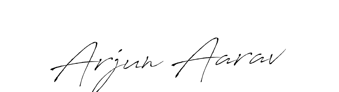 Design your own signature with our free online signature maker. With this signature software, you can create a handwritten (Antro_Vectra) signature for name Arjun Aarav. Arjun Aarav signature style 6 images and pictures png