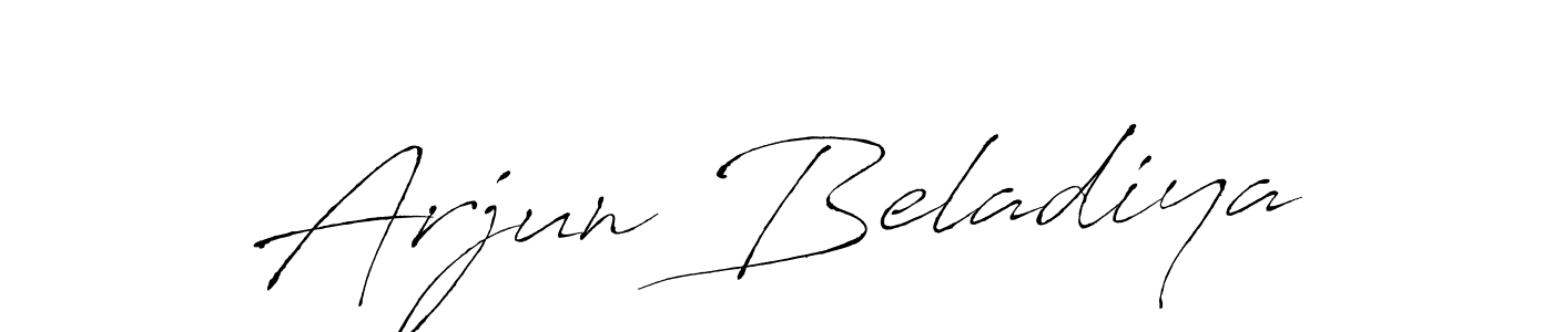 Antro_Vectra is a professional signature style that is perfect for those who want to add a touch of class to their signature. It is also a great choice for those who want to make their signature more unique. Get Arjun Beladiya name to fancy signature for free. Arjun Beladiya signature style 6 images and pictures png