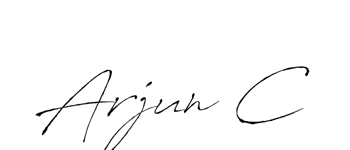 The best way (Antro_Vectra) to make a short signature is to pick only two or three words in your name. The name Arjun C include a total of six letters. For converting this name. Arjun C signature style 6 images and pictures png