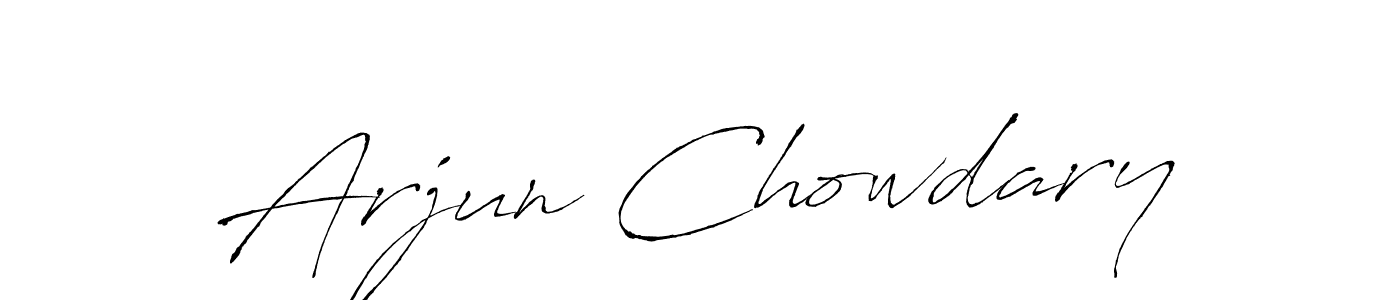 Make a beautiful signature design for name Arjun Chowdary. Use this online signature maker to create a handwritten signature for free. Arjun Chowdary signature style 6 images and pictures png