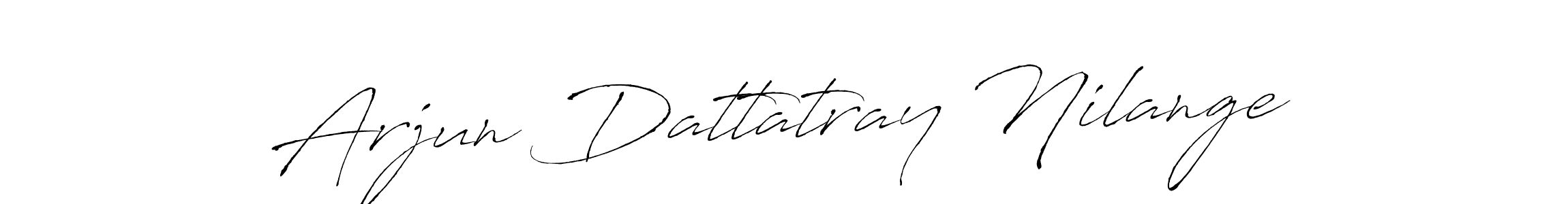 The best way (Antro_Vectra) to make a short signature is to pick only two or three words in your name. The name Arjun Dattatray Nilange include a total of six letters. For converting this name. Arjun Dattatray Nilange signature style 6 images and pictures png