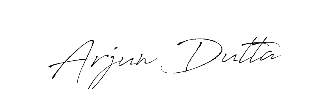 Arjun Dutta stylish signature style. Best Handwritten Sign (Antro_Vectra) for my name. Handwritten Signature Collection Ideas for my name Arjun Dutta. Arjun Dutta signature style 6 images and pictures png