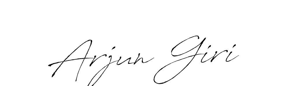 Arjun Giri stylish signature style. Best Handwritten Sign (Antro_Vectra) for my name. Handwritten Signature Collection Ideas for my name Arjun Giri. Arjun Giri signature style 6 images and pictures png