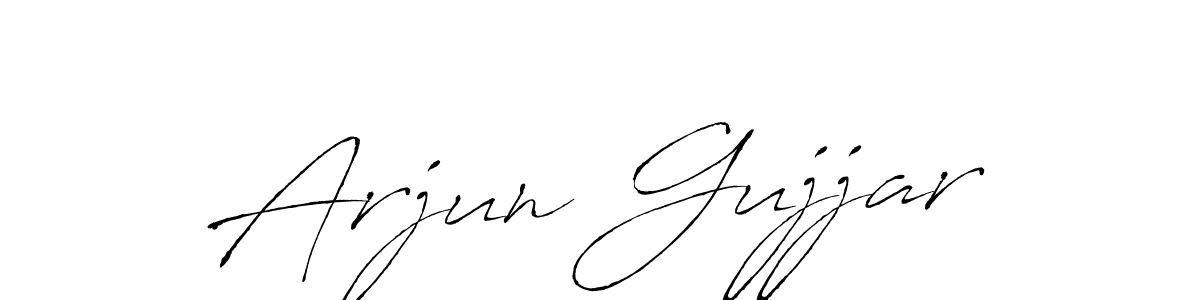 Use a signature maker to create a handwritten signature online. With this signature software, you can design (Antro_Vectra) your own signature for name Arjun Gujjar. Arjun Gujjar signature style 6 images and pictures png