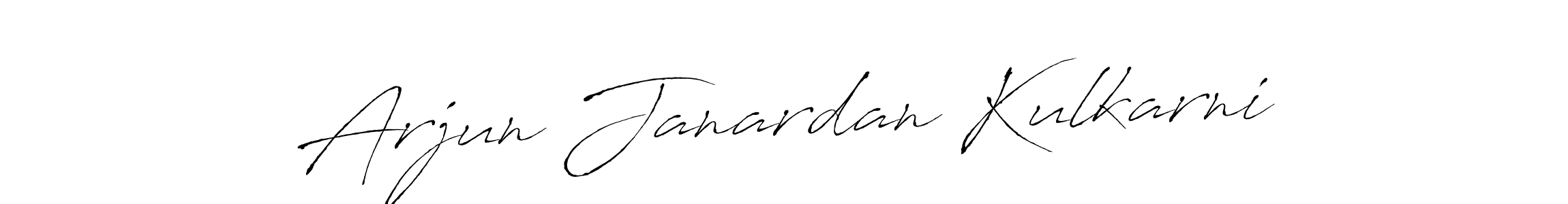 The best way (Antro_Vectra) to make a short signature is to pick only two or three words in your name. The name Arjun Janardan Kulkarni include a total of six letters. For converting this name. Arjun Janardan Kulkarni signature style 6 images and pictures png