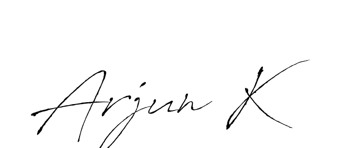 Make a short Arjun K signature style. Manage your documents anywhere anytime using Antro_Vectra. Create and add eSignatures, submit forms, share and send files easily. Arjun K signature style 6 images and pictures png