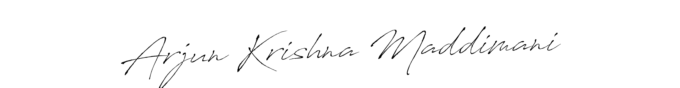 Make a short Arjun Krishna Maddimani signature style. Manage your documents anywhere anytime using Antro_Vectra. Create and add eSignatures, submit forms, share and send files easily. Arjun Krishna Maddimani signature style 6 images and pictures png