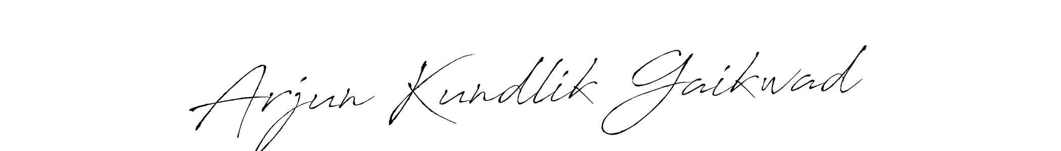 This is the best signature style for the Arjun Kundlik Gaikwad name. Also you like these signature font (Antro_Vectra). Mix name signature. Arjun Kundlik Gaikwad signature style 6 images and pictures png