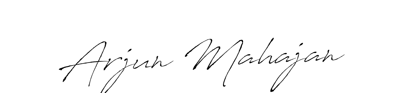 Make a beautiful signature design for name Arjun Mahajan. Use this online signature maker to create a handwritten signature for free. Arjun Mahajan signature style 6 images and pictures png