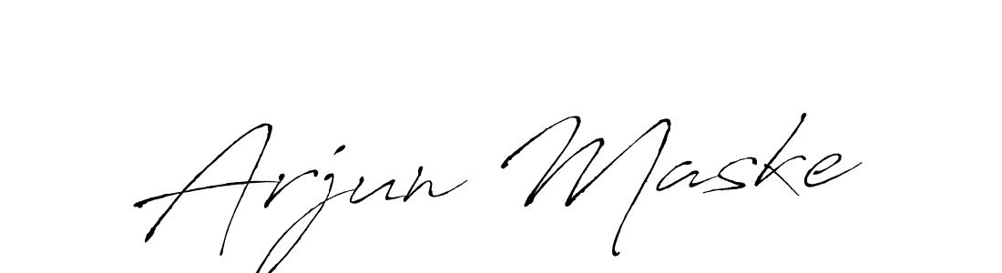 Make a beautiful signature design for name Arjun Maske. Use this online signature maker to create a handwritten signature for free. Arjun Maske signature style 6 images and pictures png