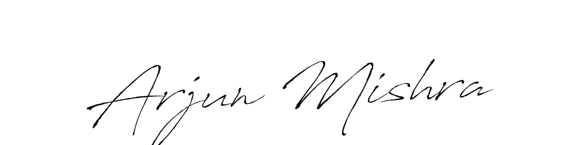 Arjun Mishra stylish signature style. Best Handwritten Sign (Antro_Vectra) for my name. Handwritten Signature Collection Ideas for my name Arjun Mishra. Arjun Mishra signature style 6 images and pictures png