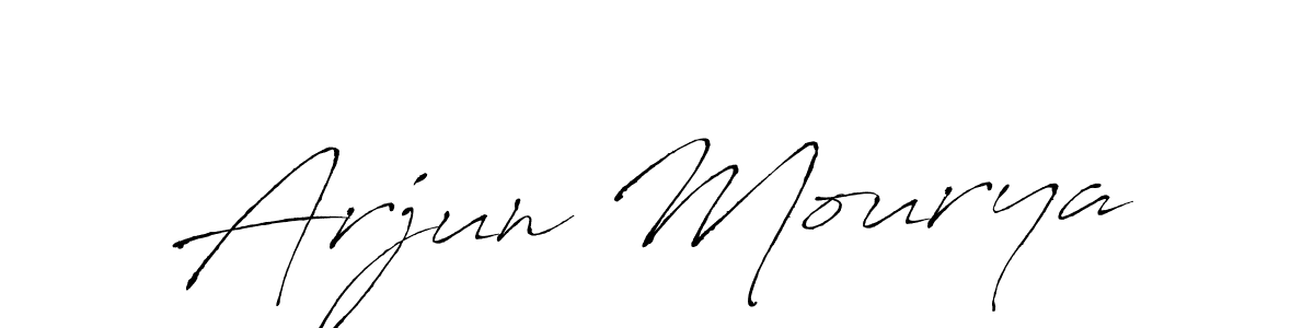 It looks lik you need a new signature style for name Arjun Mourya. Design unique handwritten (Antro_Vectra) signature with our free signature maker in just a few clicks. Arjun Mourya signature style 6 images and pictures png