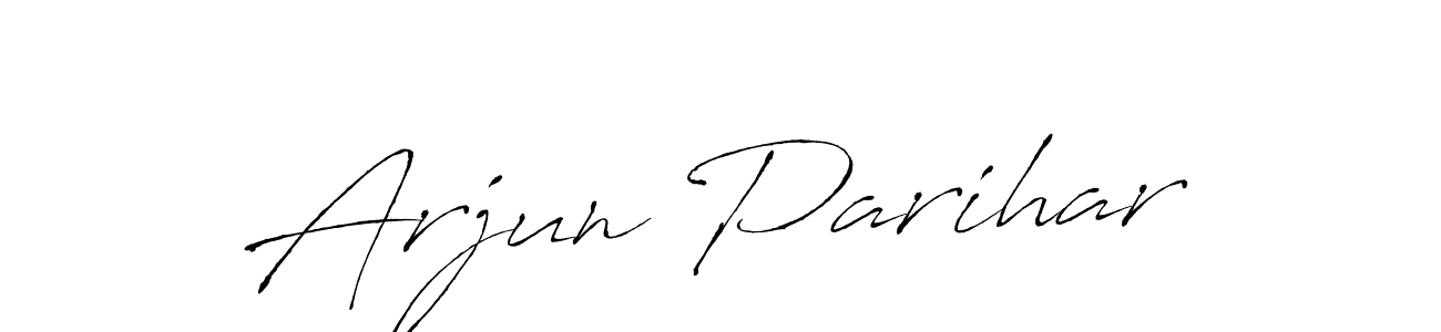 It looks lik you need a new signature style for name Arjun Parihar. Design unique handwritten (Antro_Vectra) signature with our free signature maker in just a few clicks. Arjun Parihar signature style 6 images and pictures png