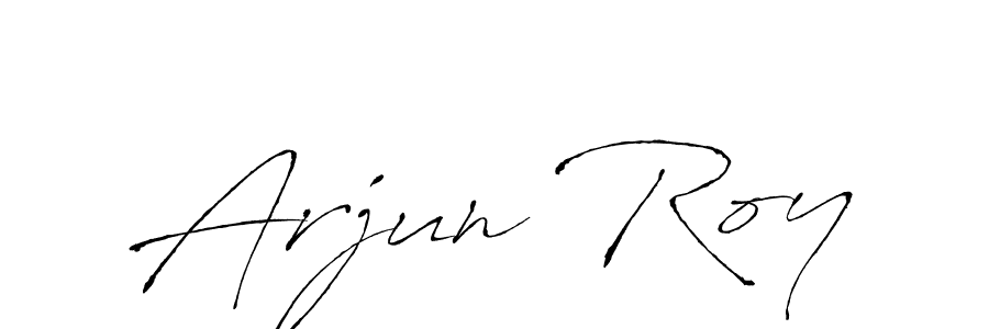 Design your own signature with our free online signature maker. With this signature software, you can create a handwritten (Antro_Vectra) signature for name Arjun Roy. Arjun Roy signature style 6 images and pictures png