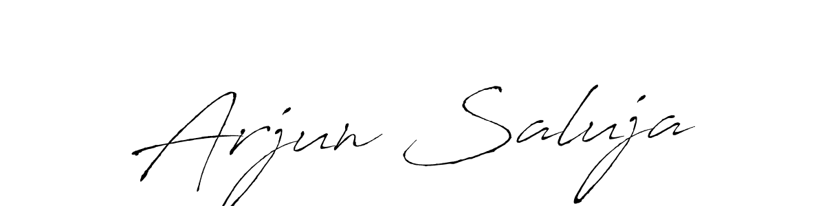 Similarly Antro_Vectra is the best handwritten signature design. Signature creator online .You can use it as an online autograph creator for name Arjun Saluja. Arjun Saluja signature style 6 images and pictures png