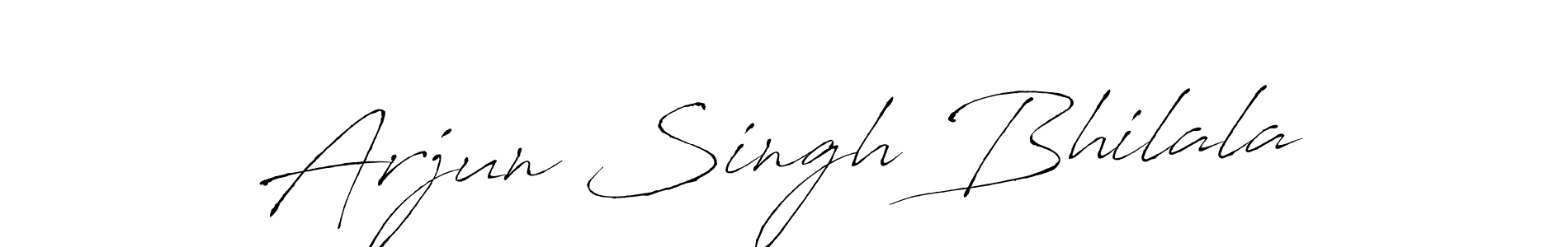 Make a beautiful signature design for name Arjun Singh Bhilala. With this signature (Antro_Vectra) style, you can create a handwritten signature for free. Arjun Singh Bhilala signature style 6 images and pictures png