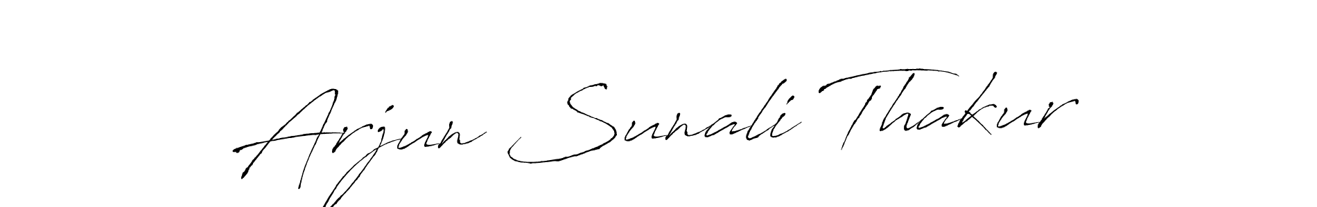 See photos of Arjun Sunali Thakur official signature by Spectra . Check more albums & portfolios. Read reviews & check more about Antro_Vectra font. Arjun Sunali Thakur signature style 6 images and pictures png