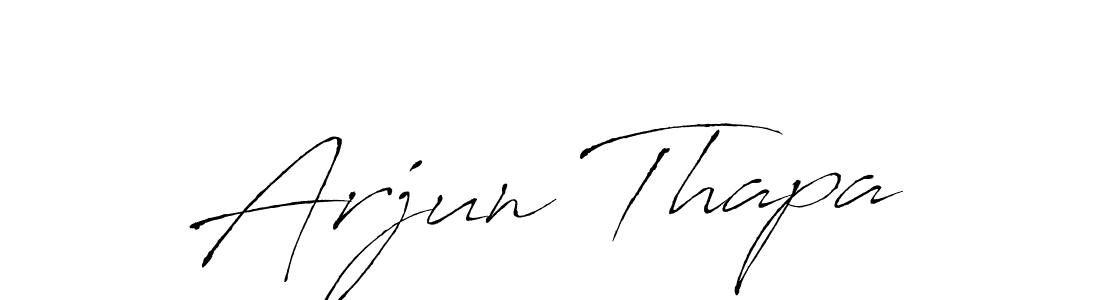 Use a signature maker to create a handwritten signature online. With this signature software, you can design (Antro_Vectra) your own signature for name Arjun Thapa. Arjun Thapa signature style 6 images and pictures png